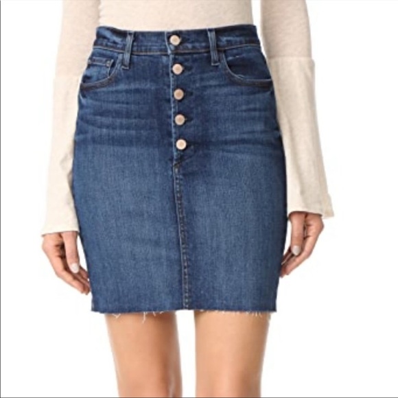 J Brand Cutoff Denim Skirt - Picture 8 of 8